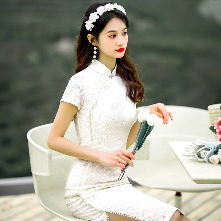 beizzhiyun-ชุด-cheongsam-สาวปรับปรุงย้อนยุคสไตล์จีน-cheongsam-หนุ่ม-style