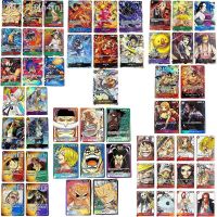 ✙☎✟ n4rn OPCG Versão Japonesa Jogo Anime Coleção Cartões Piece OP02 Luffy Shanks Ace Edward Newgate OPCG 54pcs Conjunto