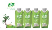 Combo 4 hộp 330 ml nước dừa Vico Fresh VỊ DỨA