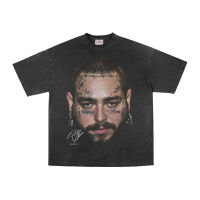 เสื้อยืดพิมพ์ลายใหม่ (พร้อมส่ง)เสื้อ Post malone Bootleg T-shirt ผ้าCotton 100% ใส่ได้ ทั้ง ชาย หญิง ใส่สบาย ไม่หด ไม่ย้ S-5XL