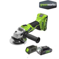 GREENWORKS G-24 หินเจียร(ไร้สาย) + แท่นชาร์จ + แบตเตอรี่