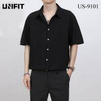 เสื้อโปโลสำหรับผู้ชายเสื้อโปโล UNIFIT S แขนฤดูร้อนแฟชั่นลำลองเรา-9101