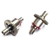 2Pcs Full Metal All-Metal Differential Gear Upgrade Parts for Wltoys 144001 124019 124018 RC Car Spare Accessories