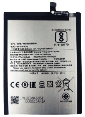 แบตเตอรี่ Xiaomi Redmi Note 6 (BN46) รับประกัน 3 เดือน แบต Xiaomi Redmi Note 6