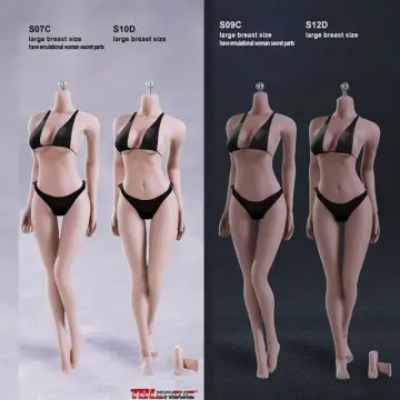 Worldbox 1/6 Female D Cup E Cup Breast Big Bust Replacement