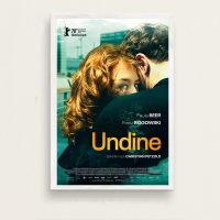 โปสเตอร์ผ้าใบพิมพ์ศิลปะภาพยนตร์ Undine สำหรับห้องนั่งเล่นตกแต่งบ้านภาพติดผนัง0809