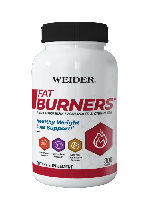 Weider Fat Burner and Chromium Picolinate & Green Tea 300 tablets