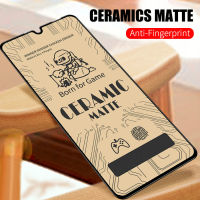 Full Glue Soft Ceramic Matte Frosted Tempered Glass For OPPO Reno 2 3 2f 4 5  6 7  8 A76 A96 A54 A74 A53S A3s A5s A7 A12 A92 A52 A53 A93 A31 A15S A53 A33 A5 A9 2020 F11 F9 Pro Screen Protector Film