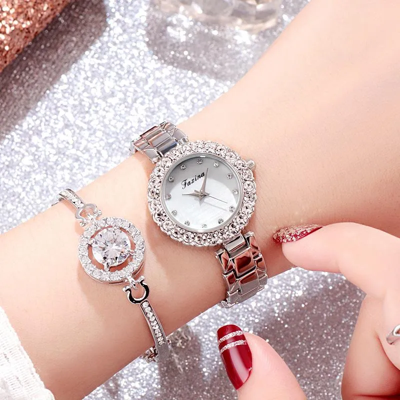 Get Free Bracelet ] Faxina Fashion Women's Watches High-end