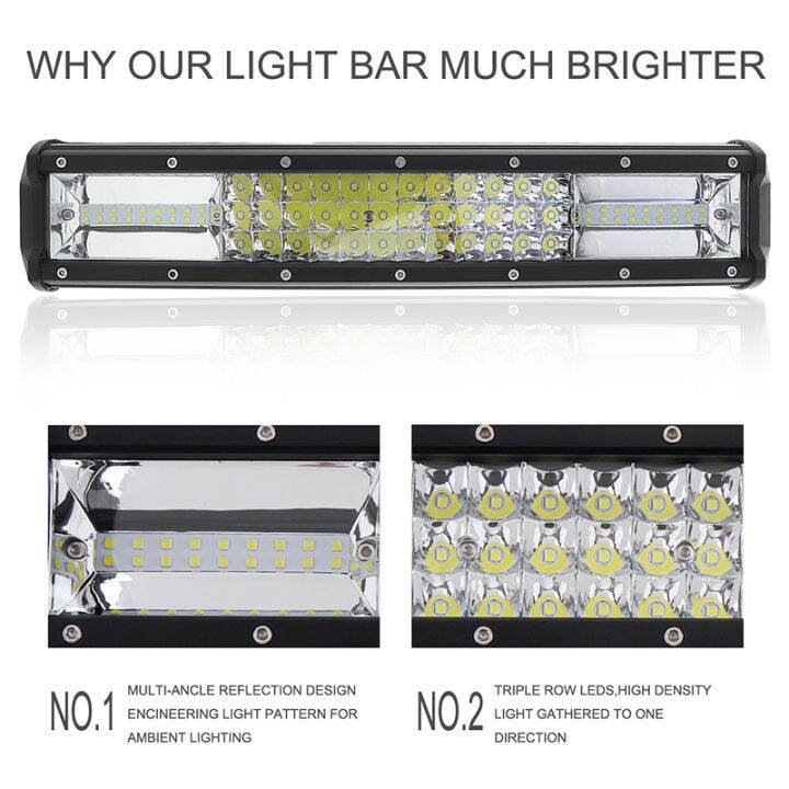 1pcs-7d-16นิ้ว360w-รถ-led-work-light-bar-triple-row-spot-flood-combo-offroad-light-ขับรถโคมไฟ-fit-สำหรับรถบรรทุก-suv-4x4-4wd-atv