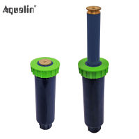 90-360 Degree 4Pcslot Garden Lawn Sprinkler Automatic Retractable Spray Irrigation System Copper Nozzle #GW00106