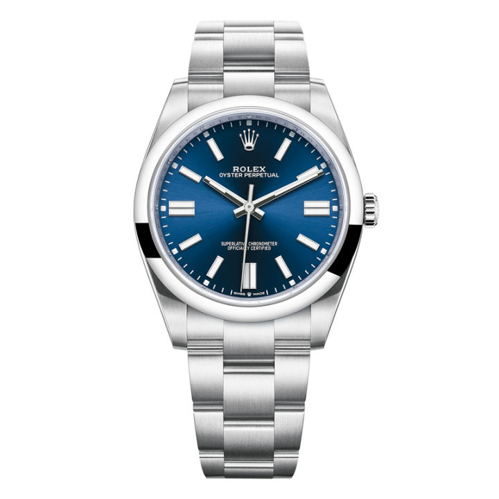 จัดส่งฟรี-นาฬิกาrolexของแท้-นาฬิกา-oyster-perpetual-41-watch-oystersteel-m124300-0003-สินค้ารับประกัน1ปี-นาฬิกาข้อมือผู้ชาย-นาฬิกากลไกแ-41มม-มาพร้อมกับบรรจุภัณฑ์เดิม