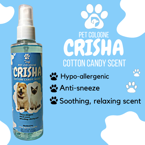[G&G AGRIVET] PET COLOGNE COTTON CANDY SCENT ( CRISHA ) 120ML / 1PC