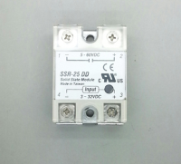 โซลิดสเตตรีเลย์ 25A solid state relay SSR-25DD 25A actually 3-32V DC TO 5-60V DC