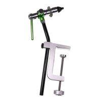 Fly Tying Vise Tools C-Clamp Tying Vise with Steel Hardened Jaws Tying Thread Bobbin Holder