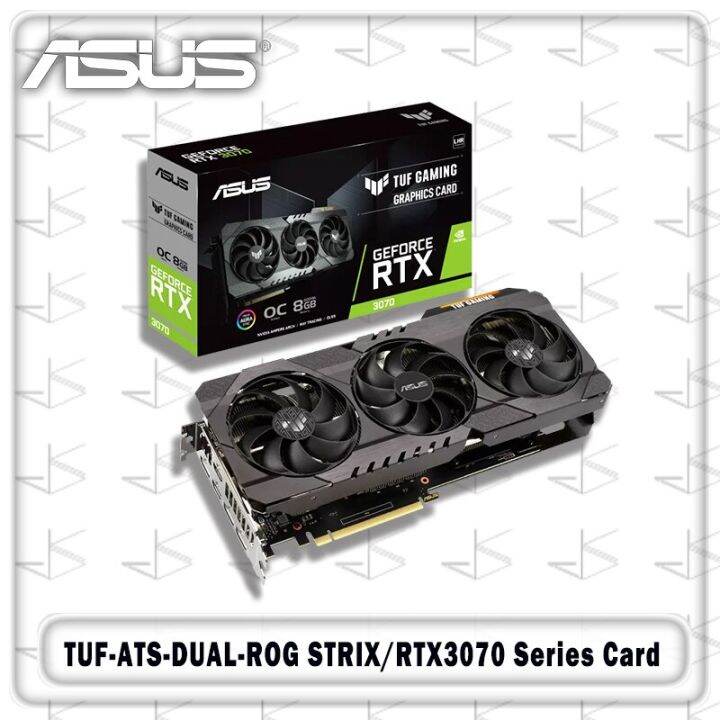 Asus New Graphics Cards Dual Tuf Ats Rog Strix Series Rtx3070 O8g V2 Gaming Gddr6x Gpu Video 5737