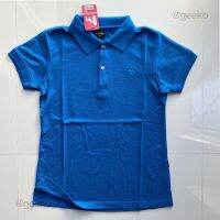 Polo women เสื้อโปโลผู้หญิง สีฟ้าสปอร์ต เป็นทรงเข้ารูป ลูกค้า 99% ได้รับของแล้วสั่งซื้อซ้ำอีก มีบริการเก็บเงินปลายทาง ผ้าดี เนื้อนิ่มสบาย