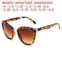 Retro Classic Prescription Sunglasses Women Polarized Cat Eye Nearsighted Glasses Men SPH 0 -0.5 -0.75 -1.0-1.5 To -6.0 NX