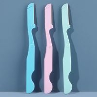 3Pcs Face Eyebrow Trimmer Blades Shaver Knife Foldable Shaper Hair Remover