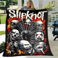 S-SLIPKNOT band printed Blanket Childrens Warm Beautiful Blanket Flannel Soft and Comfortable Home Travel Blanket Birthday Gift