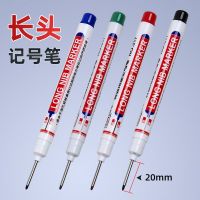 20-30mm Tip Color Long Nib Marker Pen Smoothly Write for Furniture Car Tyres Rubber Black Red Blue Green Permanent Ink Highlighters Markers