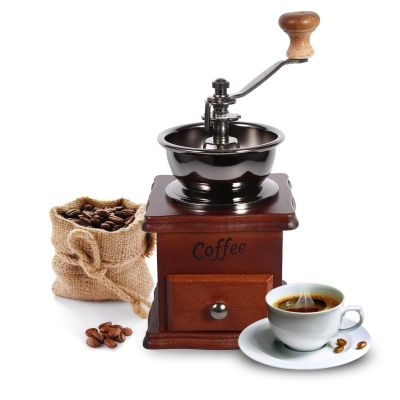 （HOT NEW） MiniCoffeeGrinder HandMaschine Cafetera เครื่องชงกาแฟ MillMetal Soldimill