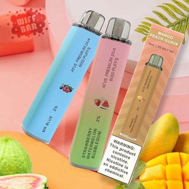 (COD)ATVS Puff Disposable Vape Pen 6000 PUFFS Disposable Pod Device 2 ...