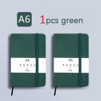 1ชิ้น A7 A6 Notebook Mini กระเป๋าแบบพกพาสมุดบันทึกไดอารี่สมุดสเก็ตช์เครื่องเขียนในโรงเรียนสำนักงาน96แผ่น