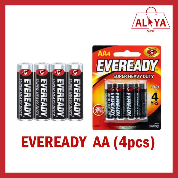 Eveready Super Heavy Duty Aa Battery Aa4 100 Original 4pcs Double