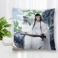 （ALL IN STOCK XZX）Customized Yibo pillowcase with zipper, bedroom, office, home pillowcase, sofa decorative pillowcase, cushion pillow 9.29   (Double sided printing with free customization of patterns)