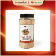 Muối ăn Pink Salt Himalaya Love Stone  500g  Theo Tiêu Chuẩn Muối Ăn Bộ Y