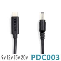 PD23.0 ถึง 5525DC ชาย DC 5.5 * 2.5PD / QC4 สายชาร์จทริกเกอร์การหลอกลวง PDC003 ความยาว 1 ม