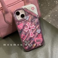 เคสมือถือ แบบนิ่ม ลายการ์ตูน สีชมพู กันกระแทก สําหรับ OPPO Reno9 Reno8 Reno7pro reno6 7z 5 R17 A53 A9 2023 F11 A78 A77