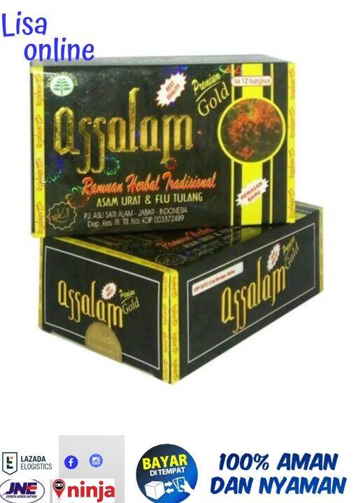 Asalam Gold Jamu Pegel Linu Asam Urat Original Lazada Indonesia