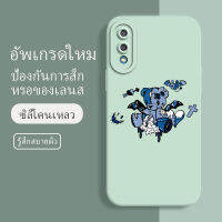 เคสsamsung galaxy a02 ซอฟท์แวร์แองเจิลอาย กันรอย กันน้ำ ฝาหลังลื่น ปกเต็ม ไม่ติดขอบ ไม่ติดฟิล์มมือถือ การ์ดน่ารัก เคสป้องกันเลนส