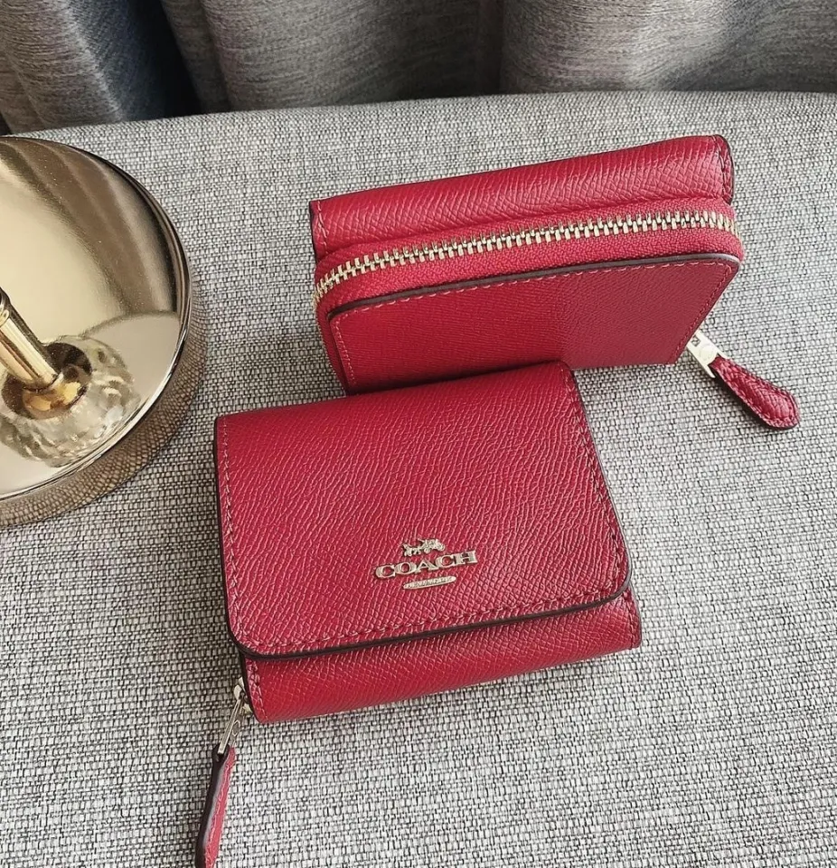 Buy [Coach] COACH Wallet (Trifold Wallet) F37968 37968 1941 Red Cross Grain  Leather Small Trifold Wallet Ladies [Outlet] [Brand] [Parallel Import] from  Japan - Buy authentic Plus exclusive items from Japan