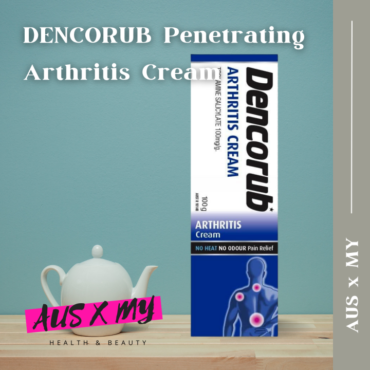 AUS X MY DENCORUB Arthritis Cream [100g] Lazada