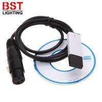 USB to DMX Interface Adapter Cable For Stage Disco Moving Head Light 110cm Length PC DMX512 Controller Signal Conversion