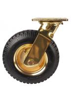 1 PC Caster 8นิ้ว -Plated Inflatable WHEEL ยางโรงแรมกระเป๋าเดินทางรถเข็น Air universale