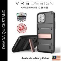 เคสโทรศัพท์มือถือ PC TPU กันกระแทก ลาย VRS DAMDA พร้อมขาตั้ง สําหรับ Apple iPhone 12 mini Pro Pro Max sdfs