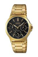 Casio Standard นาฬิกาข้อมือผู้หญิง สายสแตนเลส รุ่น LTP-V300,LTP-V300G,LTP-V300G-1A (CMG) - สีทอง