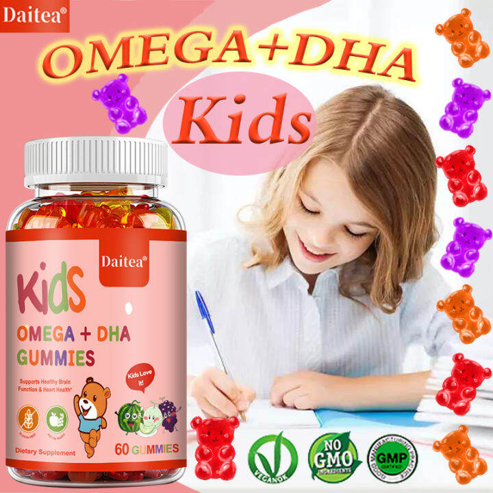 Children's Complete DHA Gummies | Contains Omega 3 6 9 + DHA | Improves ...