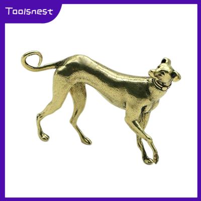 Toolsnest รูปปั้นสุนัขทองแดงรูปปั้นศิลปะประติมากรรมรูปปั้นโลหะสำหรับโต๊ะสำหรับห้องนอน