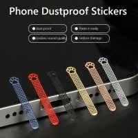 8Pcs Universal Phone Dustproof Net Speaker Earpiece Anti Dust Mesh Sticker For iPhone 13/12 Pro/Pro Max/Mini Earpiece Net Cover