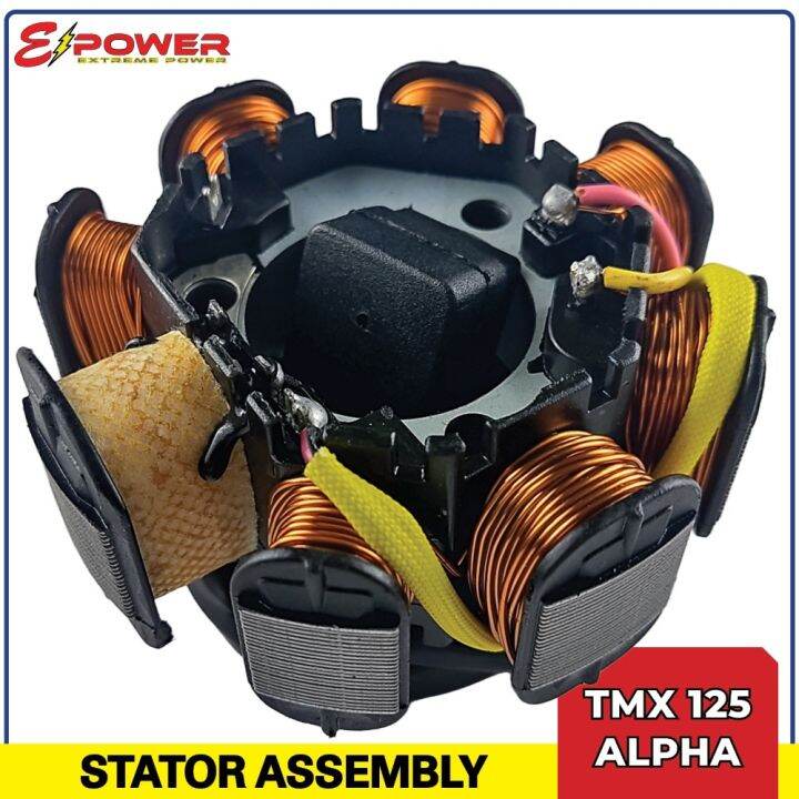 【COD】 EPower Stator Coil Assembly for Honda TMX 125 ALPHA