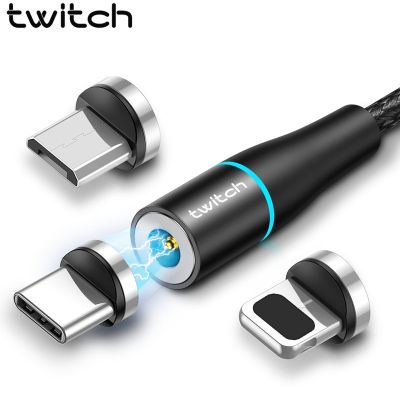 （A LOVABLE） Twitch MagneticUSBFor IPhoneFast Charging สาย USB Type C V6