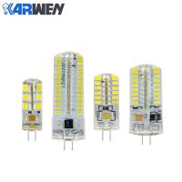 KARWEN LED G4 Lamp 220V 3W 4W 5W DC 12V Lampada LED bulb SMD3014 2835 24 48 64 104L Replace 10w 30w Halogen Light Chandelier