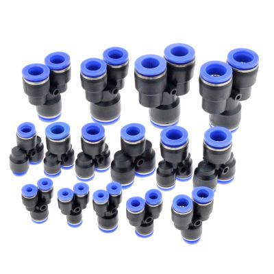 【hot】✈✢ↂ  3 Way Port Y Air Pneumatic 12mm 8mm 10mm 6mm 4mm Hose Tube Push Gas Plastic Pipe Fitting Connectors Fittings