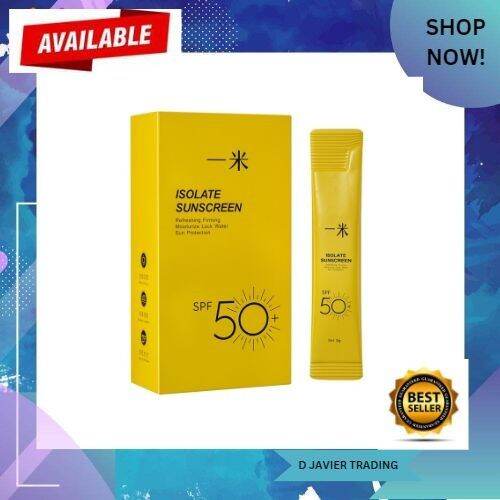 Original Isolate Sunscreen Spf 50 Suncream Face Body Sunblock Cream Lazada Ph 6296