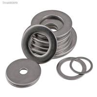 ℡۞♦ 50PCS M8 M10 M12 Gaskets Washers stainless steel Flat Metal washer gasket 12-20mm free shipping Outside diameter